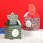 Scatola di caramelle per confezione regalo di mele della vigilia di Natale