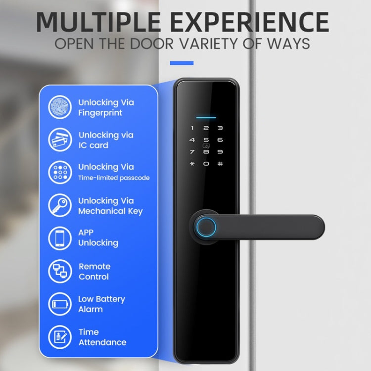 Serratura elettronica smart WiFi C91 con impronta digitale