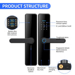 Serratura elettronica smart WiFi C91 con impronta digitale