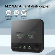 Duplicatore disco rigido SATA M.2 Custodia per disco rigido mobile SSD per unità a stato solido, DK300