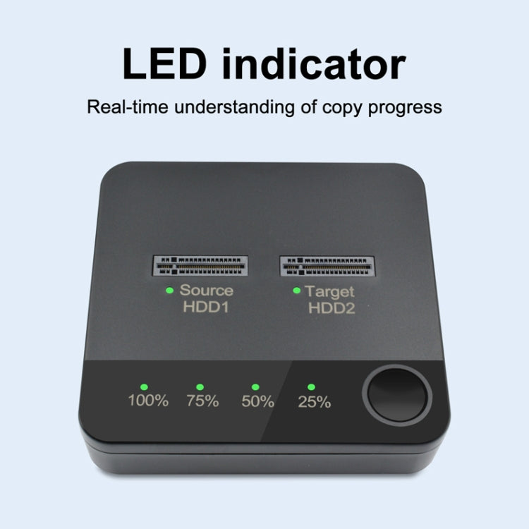 Duplicatore disco rigido SATA M.2 Custodia per disco rigido mobile SSD per unità a stato solido, DK300
