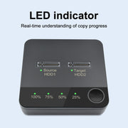 Duplicatore disco rigido SATA M.2 Custodia per disco rigido mobile SSD per unità a stato solido, DK300