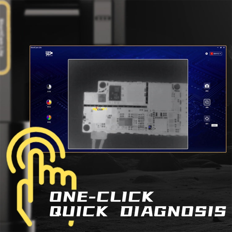 Strumento diagnostico PCB per telecamera termica a infrarossi ShortCam Lite per la riparazione del computer del telefono