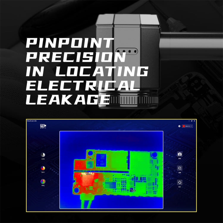 Strumento diagnostico PCB per telecamera termica a infrarossi ShortCam Lite per la riparazione del computer del telefono