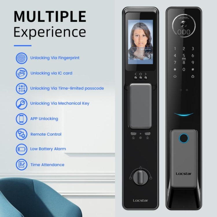 Blocco intelligente S61 con riconoscimento facciale 3D