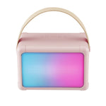 Altoparlante Bluetooth portatile con luci RGB e microfono