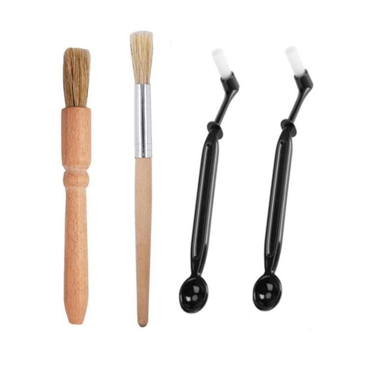 Set per la pulizia della macchina da caffè. Spazzola per macinacaffè, 5-in-1 A Type, 4-in-1 B Type, 3-in-1 C Type, 4-in-1 D Type, 4-in-1 E Type, 4-in-1 F Type, 14-in-1 G Type, 4-in-1 H Type