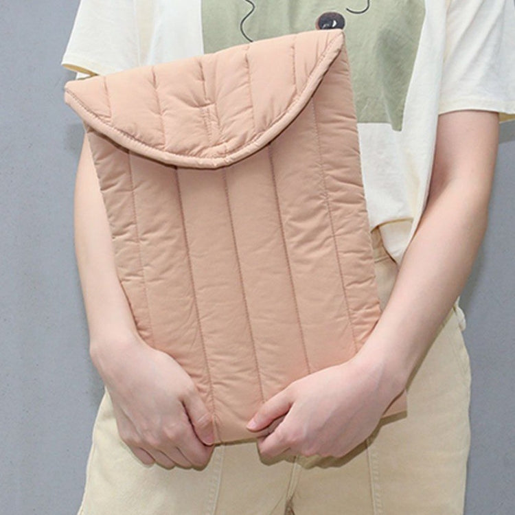 Borsa interna con ricamo in cotone piatto. Custodia protettiva in cotone leggero e spaziale, 9.7-11 inch, 12.9-13.3 inch, 15.6-16 inch