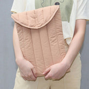 Borsa interna con ricamo in cotone piatto. Custodia protettiva in cotone leggero e spaziale, 9.7-11 inch, 12.9-13.3 inch, 15.6-16 inch