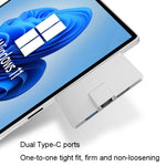 Docking station 7 in 1 USB-C per Surface Pro 8/9/X