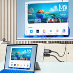 Docking station 7 in 1 USB-C per Surface Pro 8/9/X