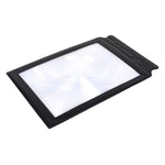 Lente d'ingrandimento A4 3X in PVC morbido portatile
