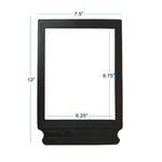 Lente d'ingrandimento A4 3X in PVC morbido portatile