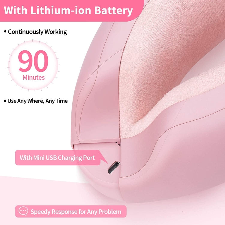 Massaggiatore oculare Bluetooth ricaricabile con calore, pressione dell'aria e massaggio con vibrazione