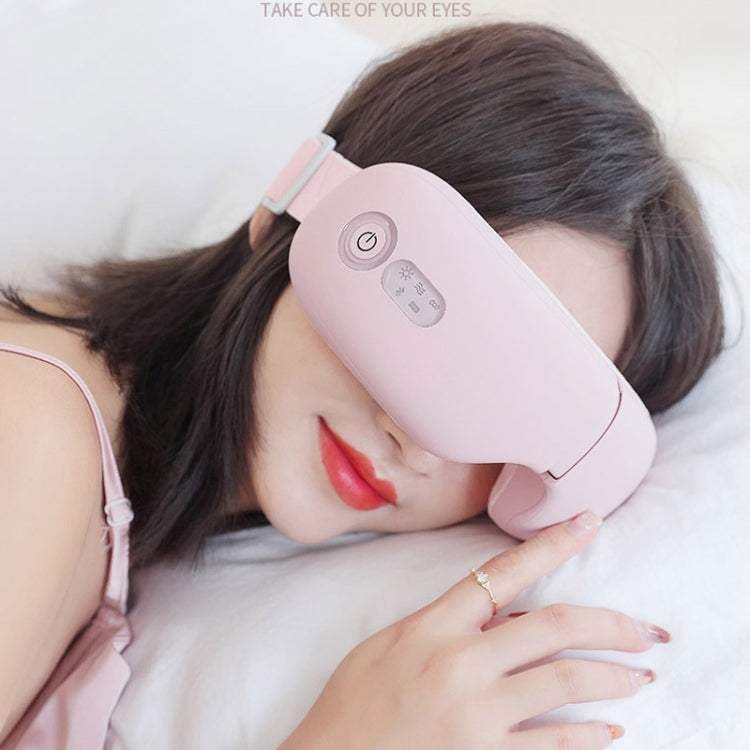 Massaggiatore oculare Bluetooth ricaricabile con calore, pressione dell'aria e massaggio con vibrazione