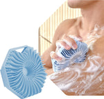 Scrubber per doccia con spazzola da bagno per il corpo in silicone