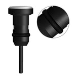 Ago per scheda plug-in per cuffie con tappo antipolvere in metallo universale da 3,5 mm, 3.5mm (Black), 3.5mm (Gold), 3.5mm (Silver)