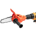 Motosega elettrica HILDA Motoseghe da potatura portatili, 4 inch Orange, 4 inch Black, 6 inch Orange, 6 inch Black