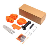 Motosega elettrica HILDA Motoseghe da potatura portatili, 4 inch Orange, 4 inch Black, 6 inch Orange, 6 inch Black