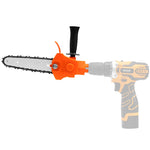 Motosega elettrica HILDA Motoseghe da potatura portatili, 4 inch Orange, 4 inch Black, 6 inch Orange, 6 inch Black