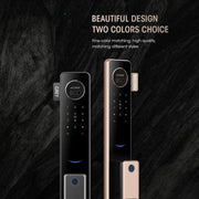 Serratura digitale con codice per impronte digitali con riconoscimento facciale 3D LOCSTAR T100A, T100A Space Gray, T100A Rose Gold
