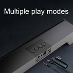 Altoparlante Bluetooth wireless USB con luci RGB Q6