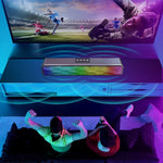Altoparlante Bluetooth wireless USB con luci RGB Q6