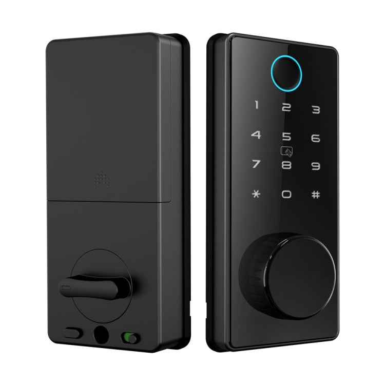 LOCSTAR C87 Blocco automatico delle impronte digitali per porta d'ingresso con password Smart Lock, C87 Black