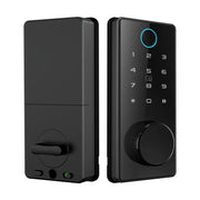 LOCSTAR C87 Blocco automatico delle impronte digitali per porta d'ingresso con password Smart Lock, C87 Black