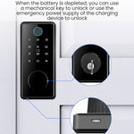 LOCSTAR C87 Smart Lock con impronta digitale e password