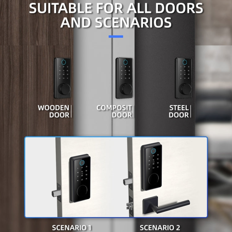 LOCSTAR C87 Smart Lock con impronta digitale e password
