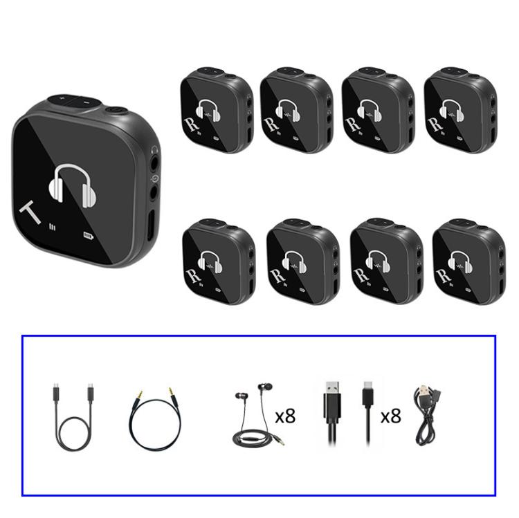 Sistema Monitoraggio In Ear Wireless 5.8G Dual Earphone