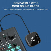 Sistema Monitoraggio In Ear Wireless 5.8G Dual Earphone