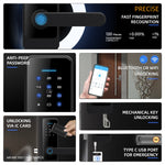 Blocco password intelligente LOCSTAR C89 per porta interna