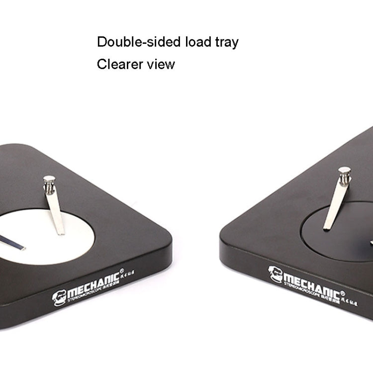 Microscopio stereo trinoculare MECHANIC MC-75TB1 con luce LED