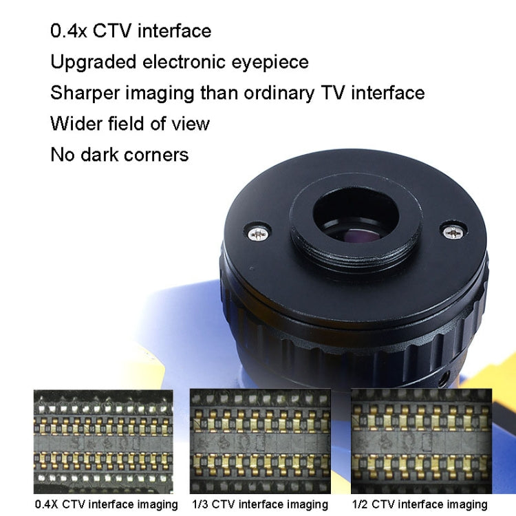 Microscopio stereo trinoculare MECHANIC MC-75TB1 con luce LED