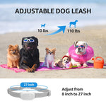 Collare antiurto impermeabile intelligente per dispositivo di addestramento per cani telecomandato per animali domestici, For-One-Dog, For-Two-Dog