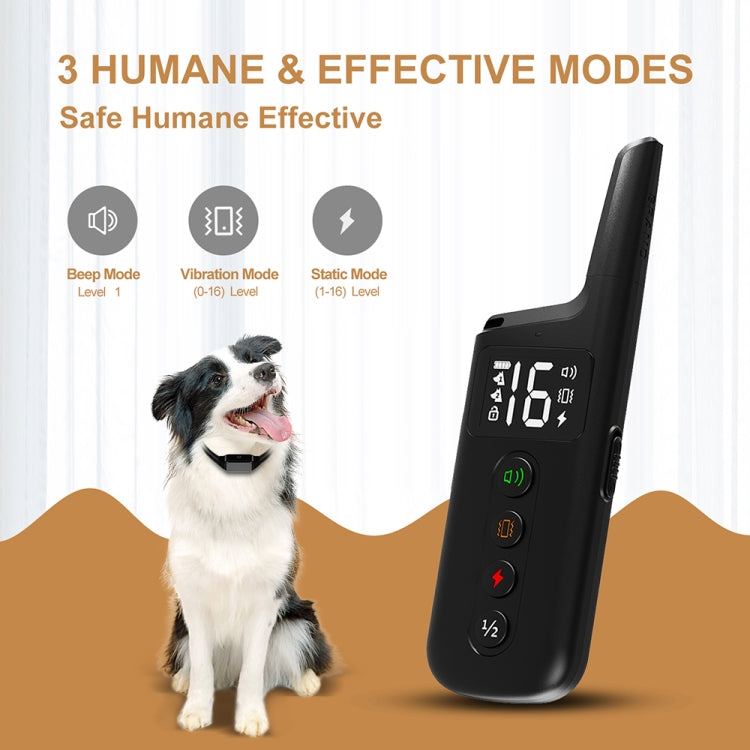 Colonna per scosse elettriche avvolgente per animali domestici Potente collare di addestramento elettronico, Receiver + Remote, Only Receiver
