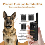 Colonna per scosse elettriche avvolgente per animali domestici Potente collare di addestramento elettronico, Receiver + Remote, Only Receiver