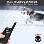 Colonna per scosse elettriche avvolgente per animali domestici Potente collare di addestramento elettronico, Receiver + Remote, Only Receiver