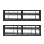 1 paio di accessori decorativi per la copertura di protezione dello sfiato sotto il sedile dell'auto, For Tesla Model Y, For Tesla Model 3