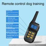 Collare impermeabile per addestramento con scosse elettriche intelligenti per animali domestici Dispositivo di addestramento per cani con telecomando da 1000 m, Receiver + Yellow Remote, Receiver + Red Remote, Only Receiver