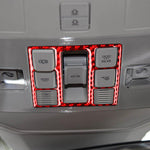 Per Volkswagen Sagitar 2019-2023 3 pezzi/set adesivo pulsante luce di lettura guida a sinistra
