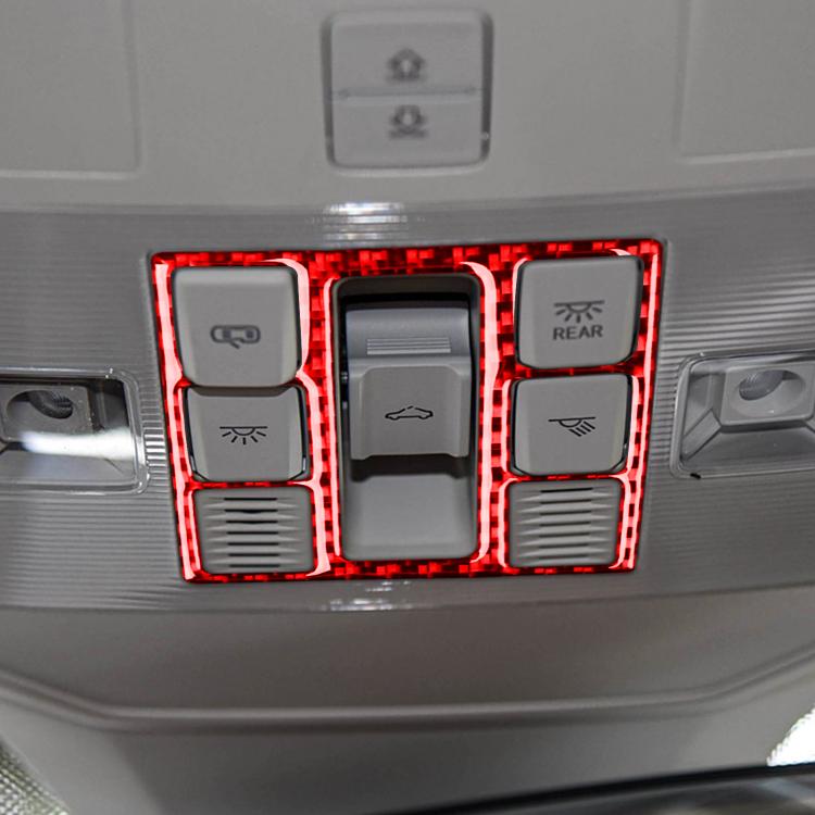 Per Volkswagen Sagitar 2019-2023 3 pezzi/set adesivo pulsante luce di lettura guida a sinistra