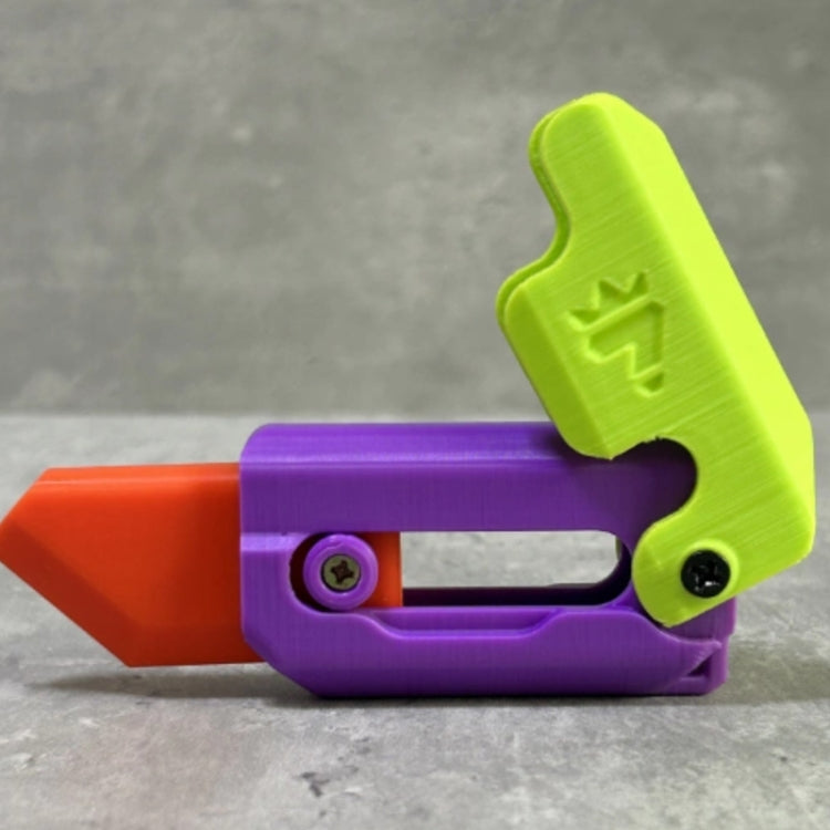 Giocattolo decompressione coltello ravanello 3D luminoso