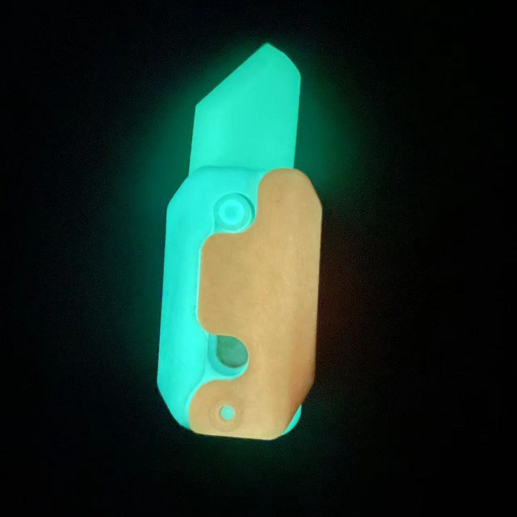 Giocattolo decompressione coltello ravanello 3D luminoso