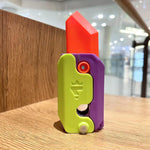 Giocattolo decompressione coltello ravanello 3D luminoso