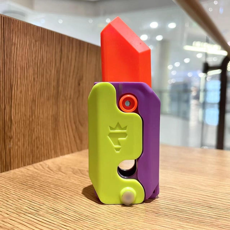 Giocattolo decompressione coltello ravanello 3D luminoso