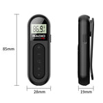 Mini walkman radio FM ricaricabile tascabile 31g