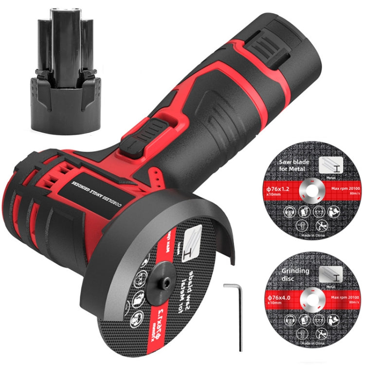 HILDA 12V 3 pollici smerigliatrice angolare agli ioni di litio per uso domestico e levigatrice, spina europea, Plastic Package With 1 Battery, Carton Package With 1 Battery, Plastic Package With 2 Battery, Carton Package With 2 Battery